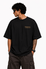 Tokiyo Lifestyle Oversized T-Shirt - TOTM024 - Black