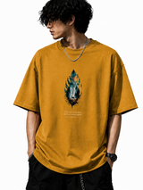 Tokiyo Lifestyle Oversized T-Shirt - TOTM017 - Mustard