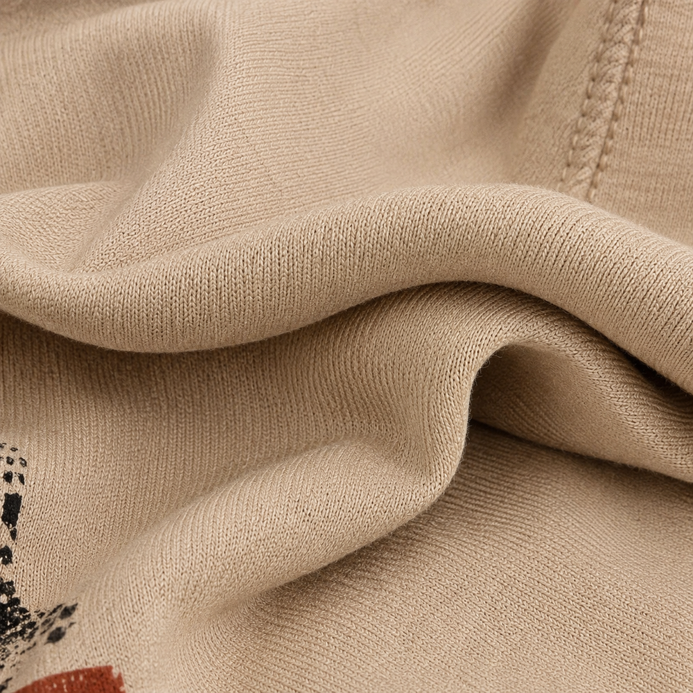 Tokiyo Lifestyle Oversized T-Shirt - TOTM003 - Beige - Image 4