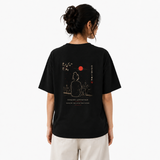 Tokiyo Lifestyle Women Oversized T-Shirt - TOVWO017 - Black - Image 2