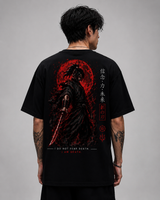 Tokiyo Lifestyle Oversized T-Shirt - TOTM001 - Black - Image 2