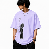 Tokiyo Lifestyle Oversized T-Shirt - TOTM016 - Lavender
