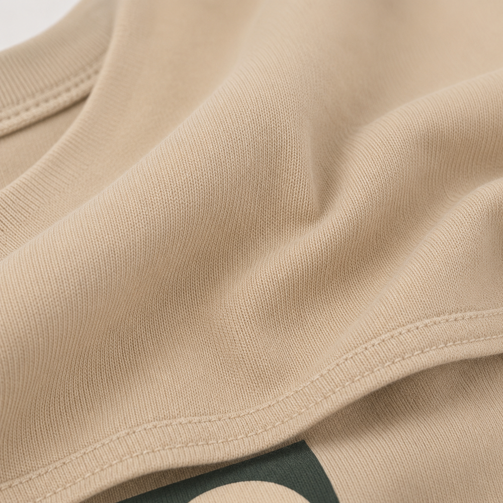 Tokiyo Lifestyle Regular T-Shirt - TRTM003 - Beige - Image 4