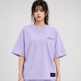 Tokiyo Lifestyle Women Oversized T-Shirt - TOVWO003 - Lavender - Image 1