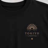 Tokiyo Lifestyle Oversized T-Shirt - TOTM007 - Black - Image 3