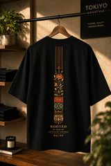 Tokiyo Lifestyle Oversized T-Shirt - TOTM024 - Black