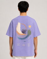 Tokiyo Lifestyle Oversized T-Shirt - TOTM010 - Lavender - Image 2