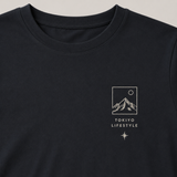 Tokiyo Lifestyle Regular T-Shirt - TRTM002 - Black - Image 3