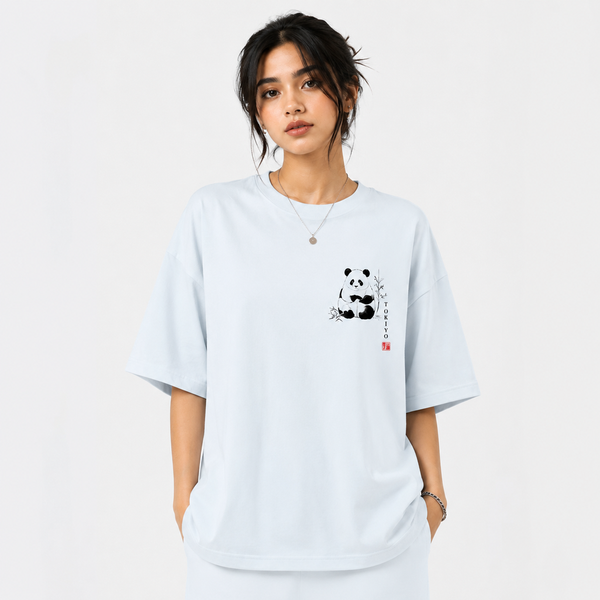 Tokiyo Lifestyle Women Oversized T-Shirt - TOVWO013 - White - Image 1