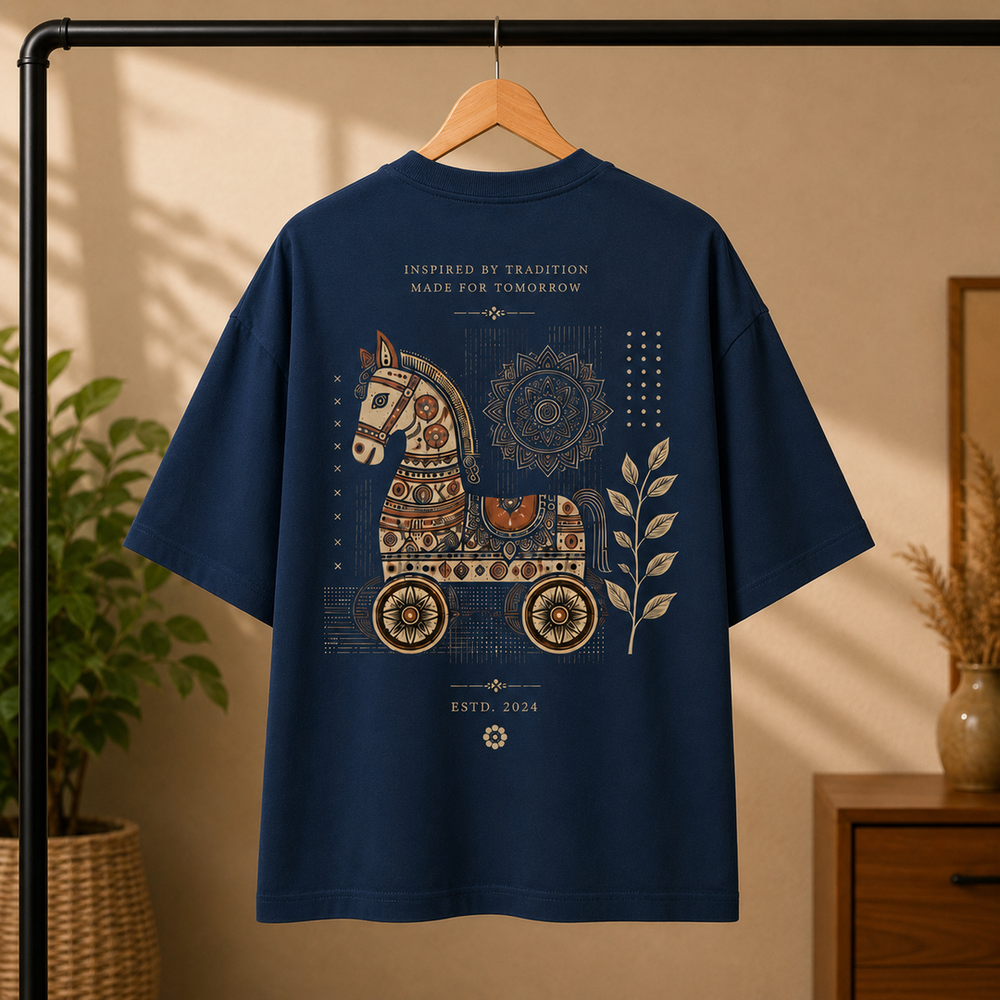 Tokiyo Lifestyle Women Oversized T-Shirt - TOVWO023 - Airforce