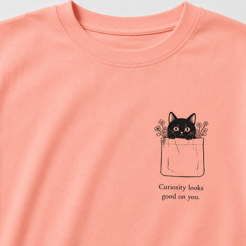 Tokiyo Lifestyle Women Oversized T-Shirt - TOVWO007 - Peach - Image 3