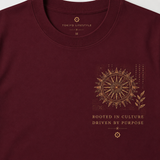 Tokiyo Lifestyle Women Regular T-Shirt - TRTWO006 - Wine - Image 3