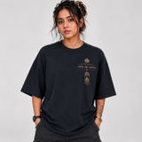 Tokiyo Lifestyle Women Oversized T-Shirt - TOVWO009 - Black - Image 1