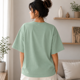 Tokiyo Lifestyle Women Oversized T-Shirt - TOVWO005 - Pista - Image 2
