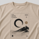 Tokiyo Lifestyle Regular T-Shirt - TRTM004 - Beige - Image 3