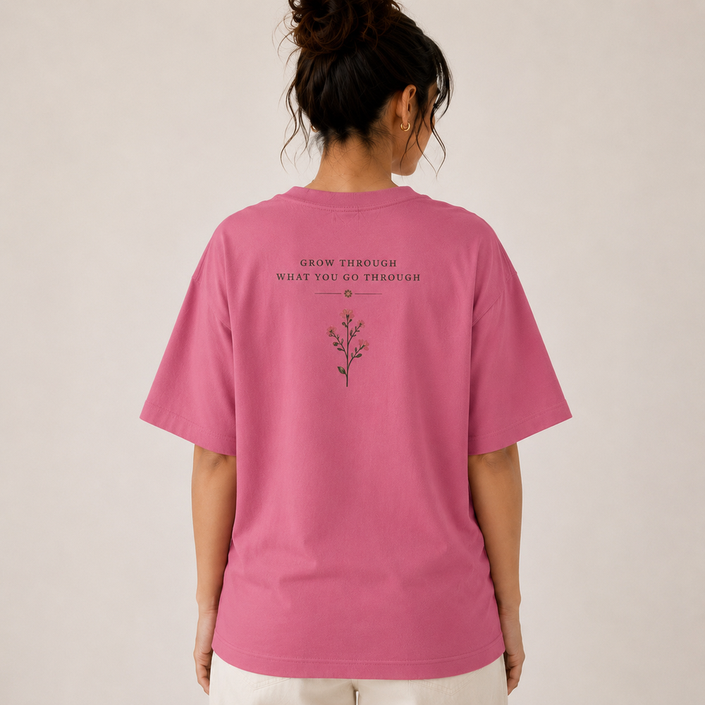 Tokiyo Lifestyle Women Regular T-Shirt - TRTWO002 - Onion Pink - Image 2