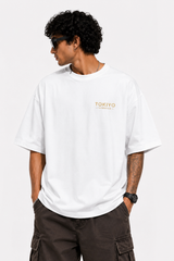 Tokiyo Lifestyle Oversized T-Shirt - TOTM024 - White