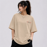Tokiyo Lifestyle Women Oversized T-Shirt - TOVWO003 - Beige - Image 1