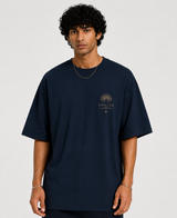 Tokiyo Lifestyle Oversized T-Shirt - TOTM007 - Airforce - Image 1