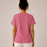 Tokiyo Lifestyle Women Regular T-Shirt - TRTWO004 - Onion Pink - Image 2