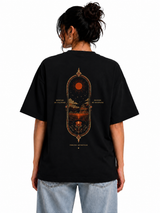 Tokiyo Lifestyle Women Oversized T-Shirt - TOVWO025 - Black