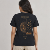 Tokiyo Lifestyle Women Regular T-Shirt - TRTWO006 - Black - Image 2