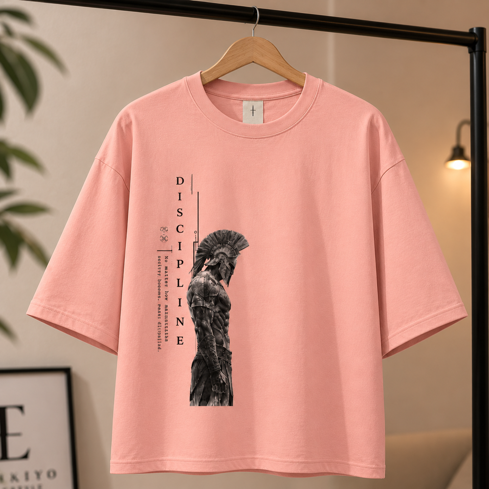 Tokiyo Lifestyle Oversized T-Shirt - TOTM016 - Peach