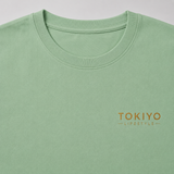 Tokiyo Lifestyle Oversized T-Shirt - TOTM008 - Pista - Image 3