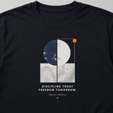 Tokiyo Lifestyle Regular T-Shirt - TRTM005 - Black - Image 3