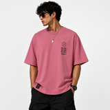Tokiyo Lifestyle Oversized T-Shirt - TOTM038 - Onion Pink