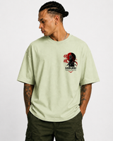Tokiyo Lifestyle Oversized T-Shirt - TOTM027 - Peach