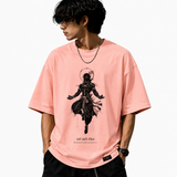 Tokiyo Lifestyle Oversized T-Shirt - TOTM018 - Peach