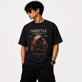 Tokiyo Lifestyle Oversized T-Shirt - TOTM039 - Black