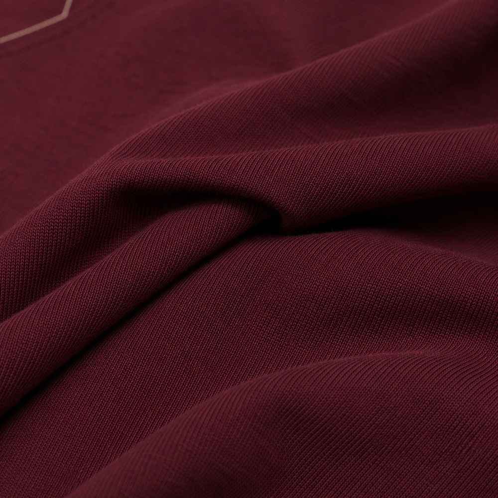 Tokiyo Lifestyle Regular T-Shirt - TRTM009 - Wine - Image 4