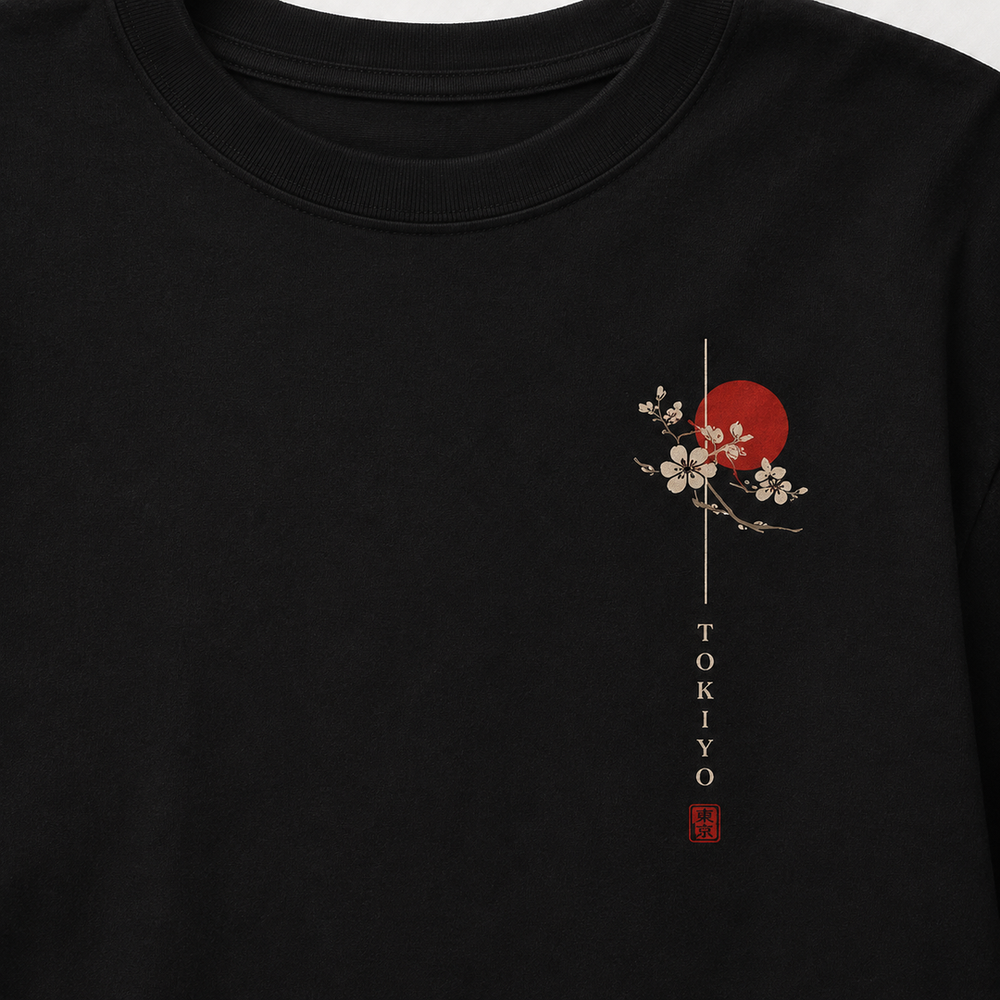 Tokiyo Lifestyle Women Oversized T-Shirt - TOVWO017 - Black - Image 3