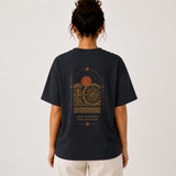 Tokiyo Lifestyle Women Oversized T-Shirt - TOVWO012 - Black - Image 2