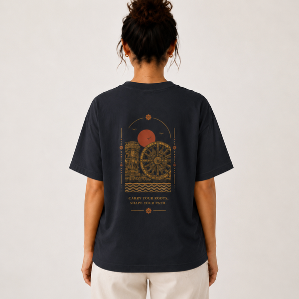Tokiyo Lifestyle Women Oversized T-Shirt - TOVWO012 - Black - Image 2