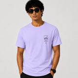 Tokiyo Lifestyle Regular T-Shirt - TRTM002 - Lavender - Image 1