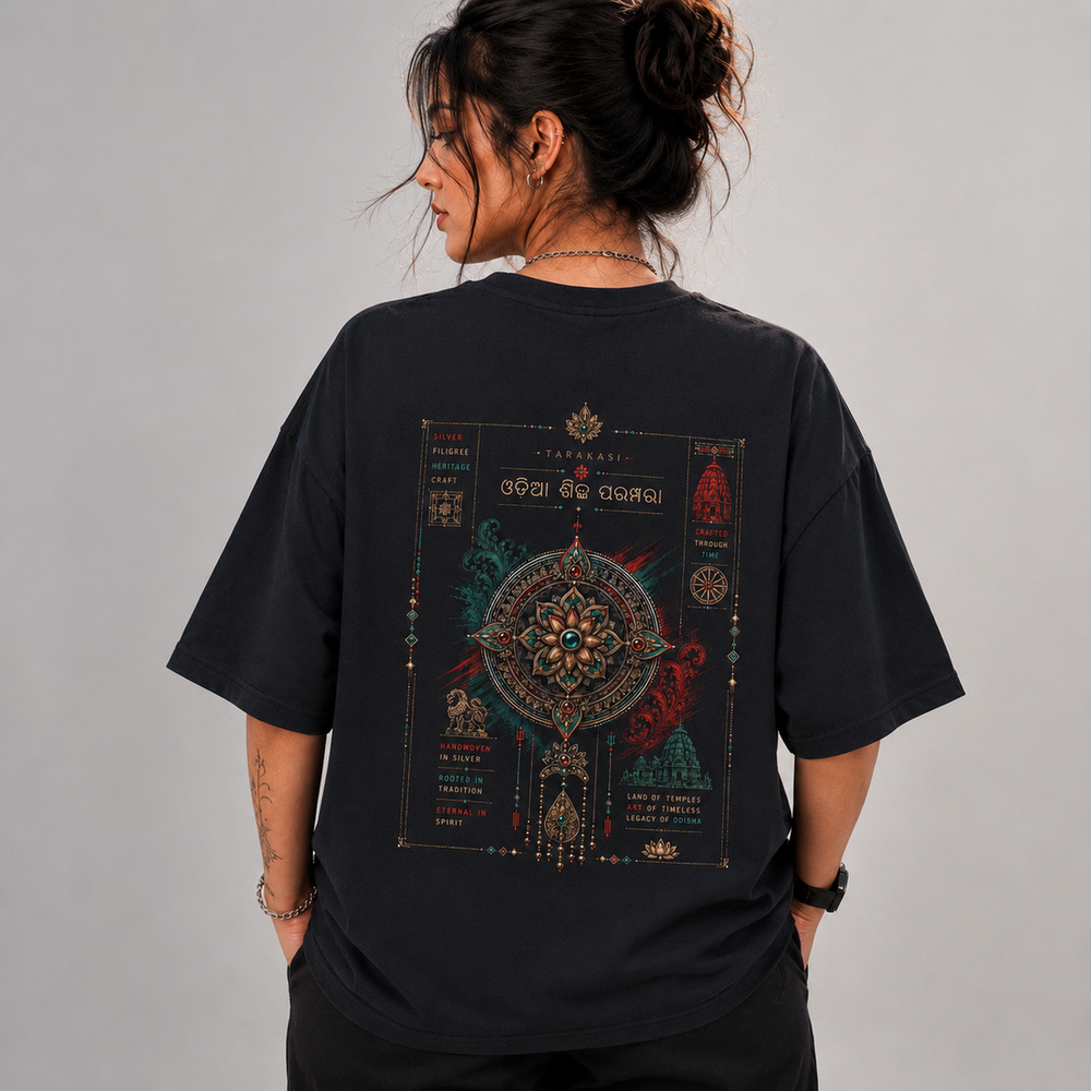 Tokiyo Lifestyle Women Oversized T-Shirt - TOVWO009 - Black - Image 2