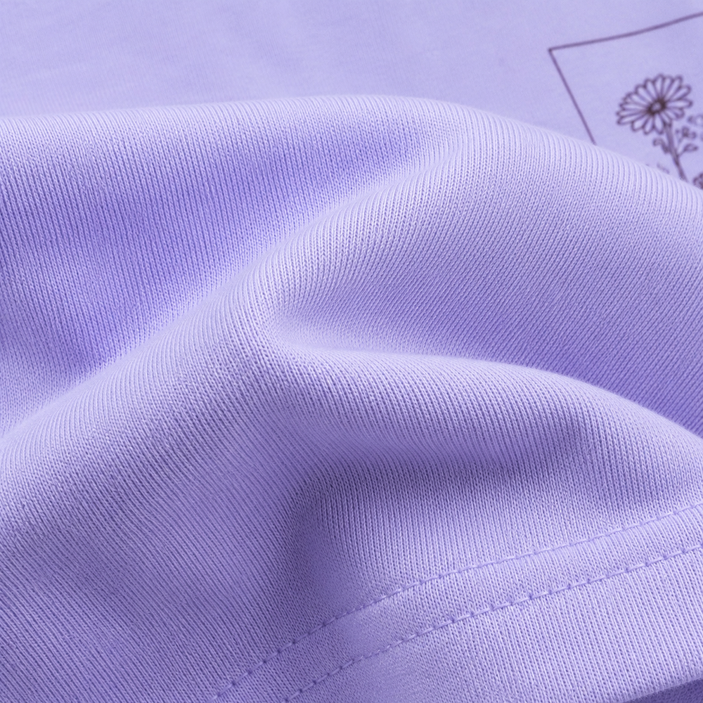 Tokiyo Lifestyle Women Oversized T-Shirt - TOVWO011 - Lavender - Image 4