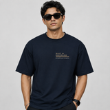Tokiyo Lifestyle Oversized T-Shirt - TOTM011 - Airforce - Image 1