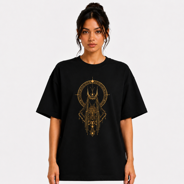 Tokiyo Lifestyle Women Oversized T-Shirt - TOVWO021 - Black - Image 1