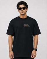 Tokiyo Lifestyle Oversized T-Shirt - TOTM011 - Black - Image 1