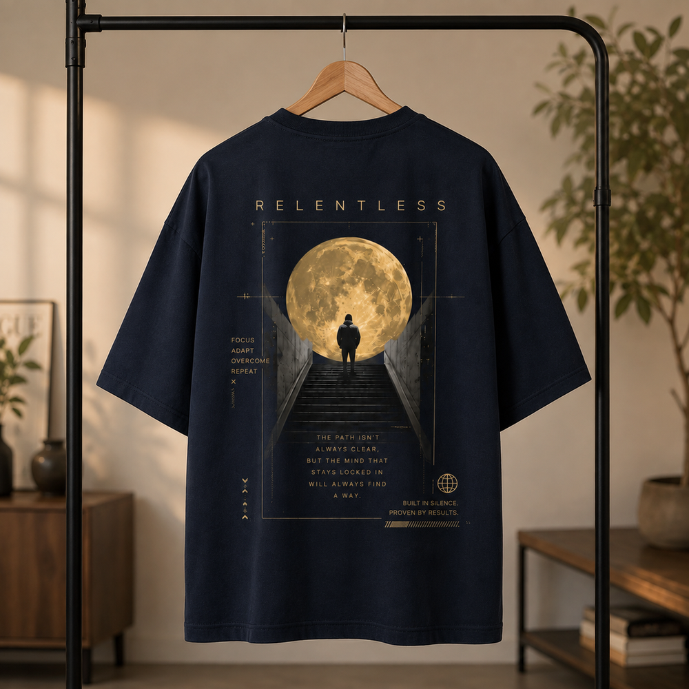 Tokiyo Lifestyle Oversized T-Shirt - TOTM013 - Airforce