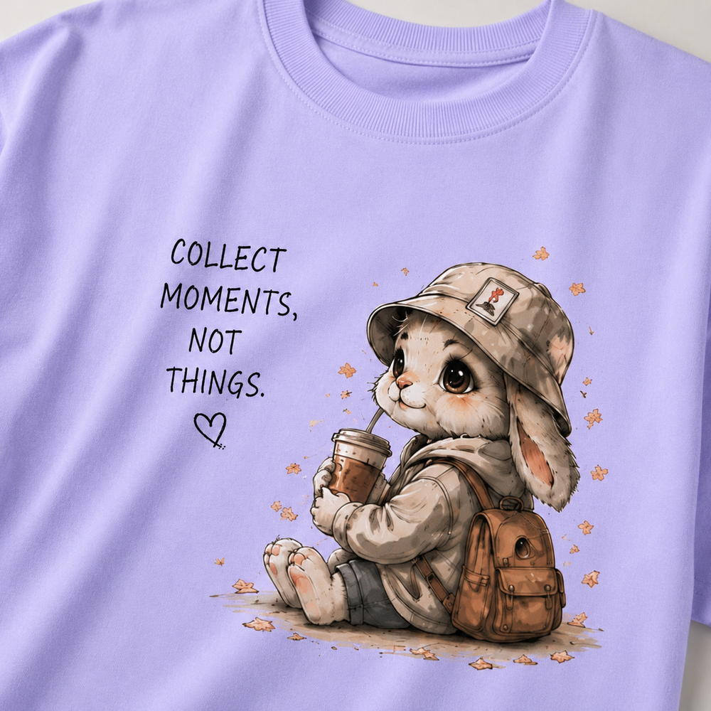Tokiyo Lifestyle Women Oversized T-Shirt - TOVWO001 - Lavender - Image 3