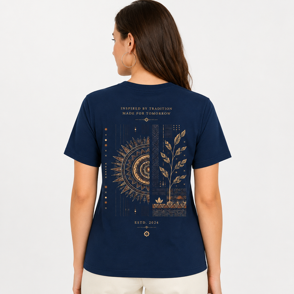 Tokiyo Lifestyle Women Regular T-Shirt - TRTWO006 - Airforce - Image 2