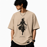 Tokiyo Lifestyle Oversized T-Shirt - TOTM018 - Beige