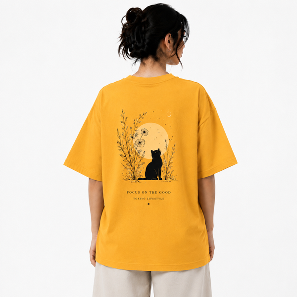 Tokiyo Lifestyle Women Oversized T-Shirt - TOVWO010 - Mustard - Image 2