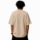 Tokiyo Lifestyle Oversized T-Shirt - TOTM018 - Beige