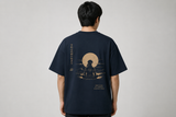 Tokiyo Lifestyle Oversized T-Shirt - TOTM004 - Airforce - Image 2